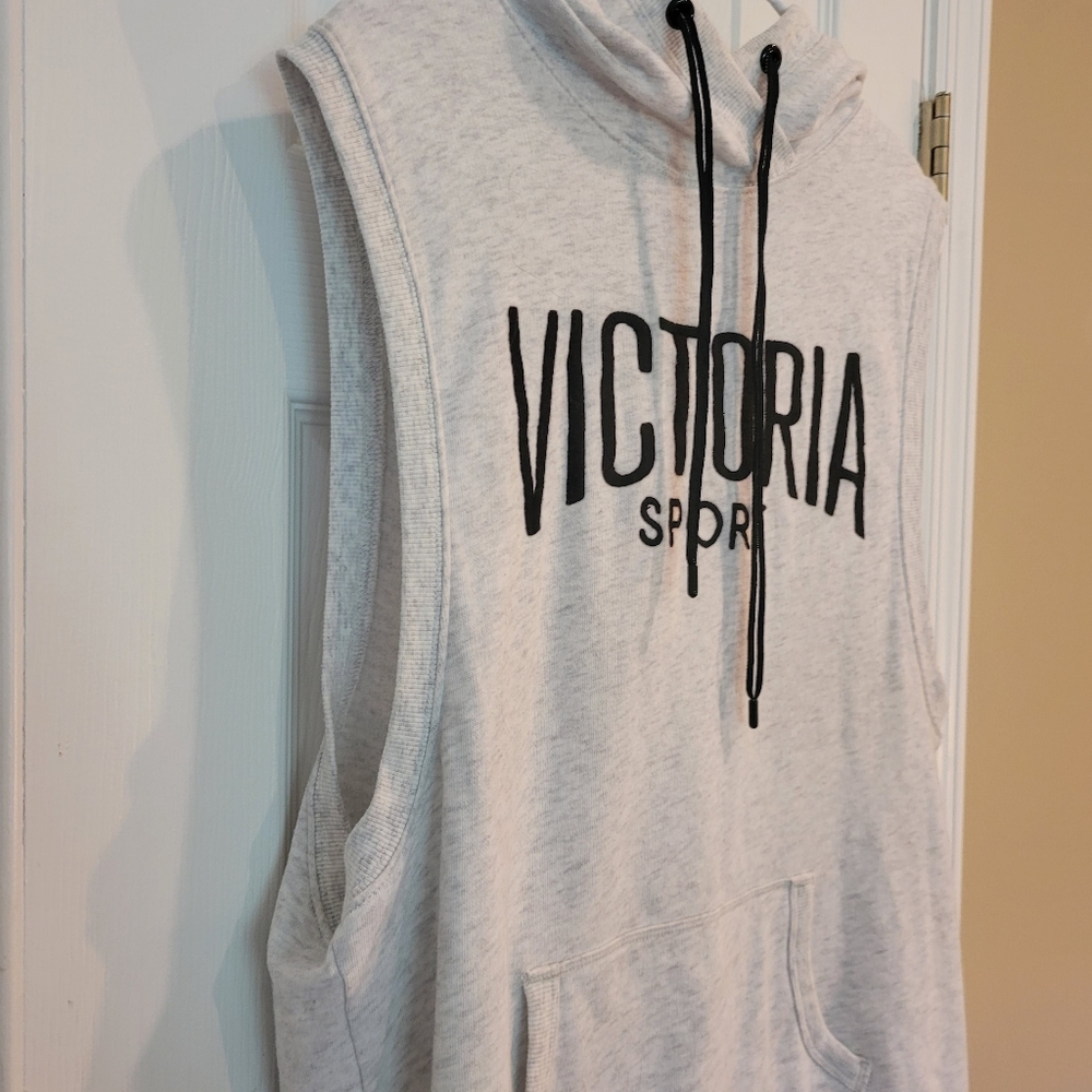VS Sport Open Back Hoodie Tank Top